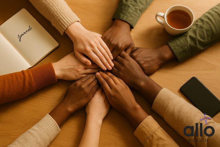 Support systems for narcissistic abuse survivors - therapy, community groups, and self-care resources that validate experiences and promote recovery.