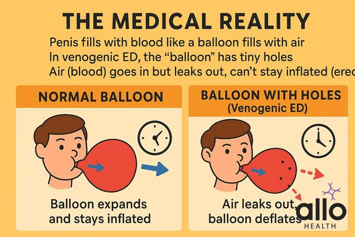 Venogenic erectile dysfunction