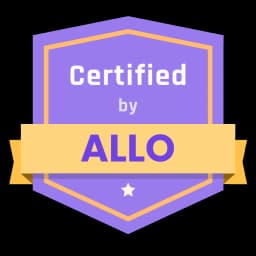 Allo Certification Badge