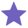 Purple star rating icon