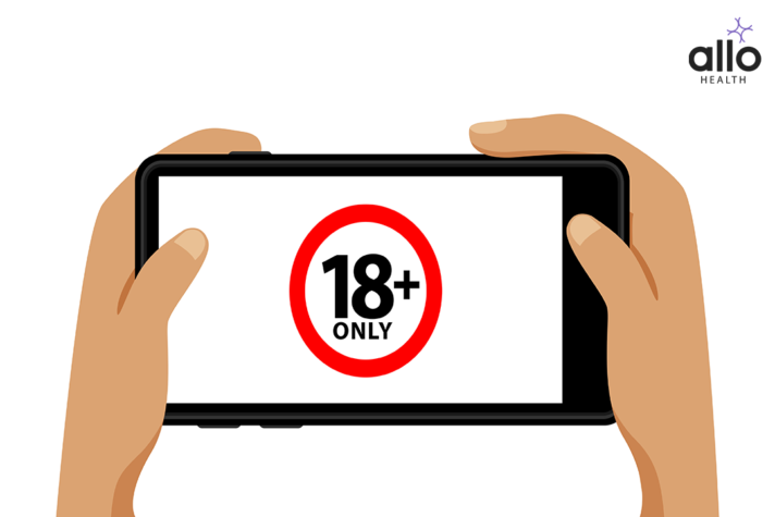 Mobile showing warning notification for porn Quitting Porn Addiction Cold Turkey: What You Need to Know