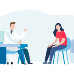 doctor diagnosing the patient with Sex Addiction