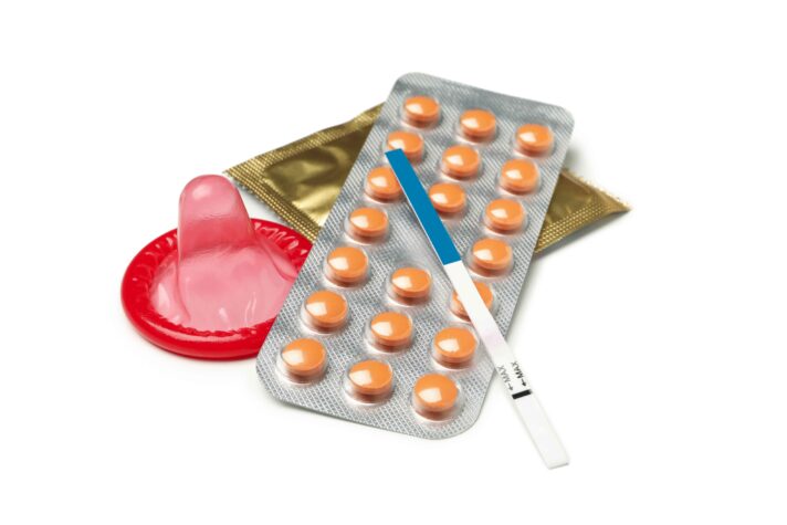 What Does Priapism Mean? 4 pregnancy test condoms and pills isolated on whit 2023 11 27 05 09 56 utc 1
