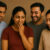 Group of friends laughing, reacting to a shared moment of sexual innuendo meaning—implied, humorous, and subtly suggestive.