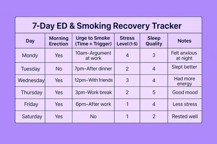 quit smoking for ed