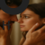 Intimate couple making meaningful eye contact during sex - emotional connection and bonding