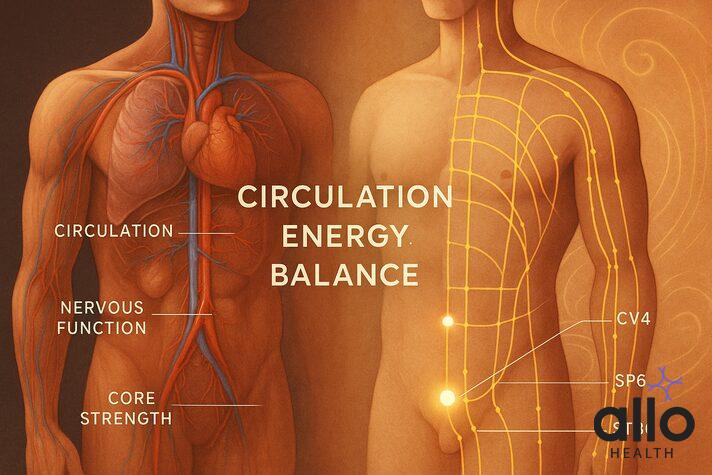 Acupressure points for erectile dysfunction