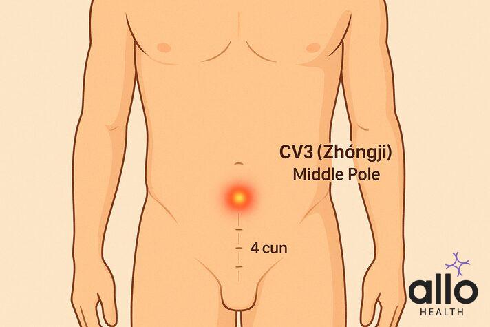 Acupressure points for erectile dysfunction