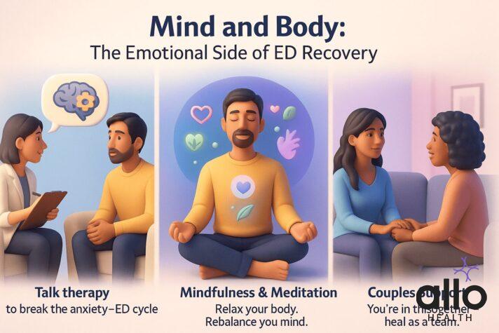 how to treat erectile dysfunction after covid