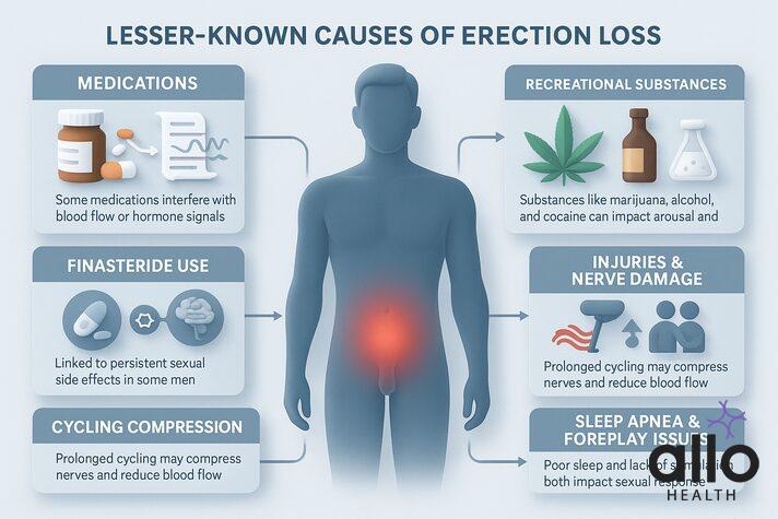 erection loss during sex 