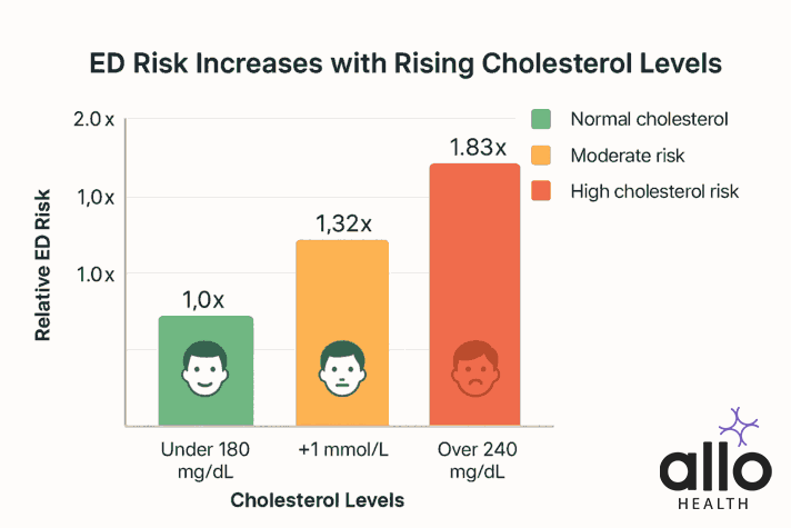 cholesterol and erectile dysfunction