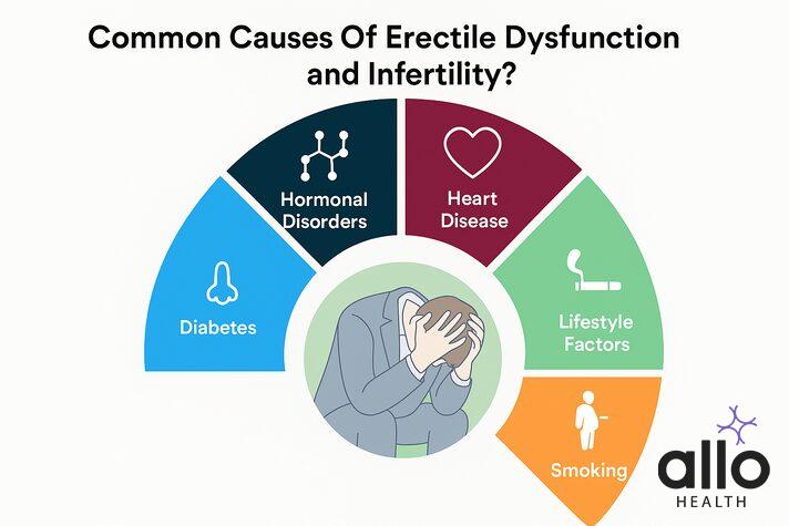 Can Erectile Dysfunction Cause Infertility: 5 Common Causes