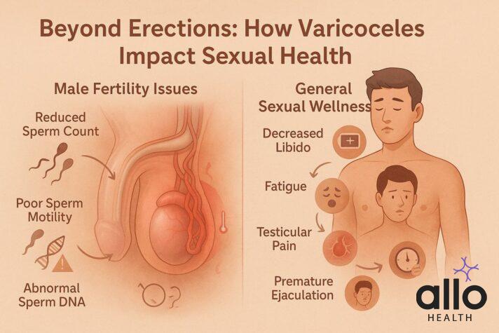 can varicoceles cause ED