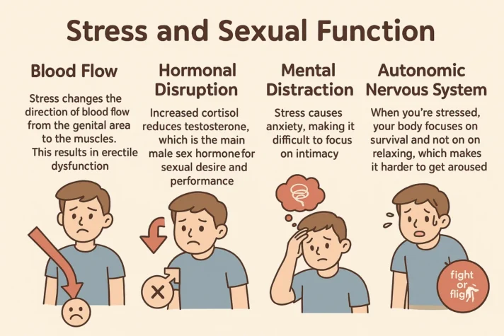 can stress cause impotence 