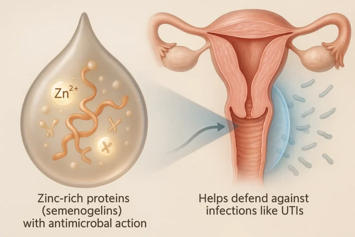 benefits of sperms in a female body