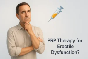 Featured Image | PRP (Platelet-Rich Plasma) Treatment for Erectile Dysfunction: How It Works