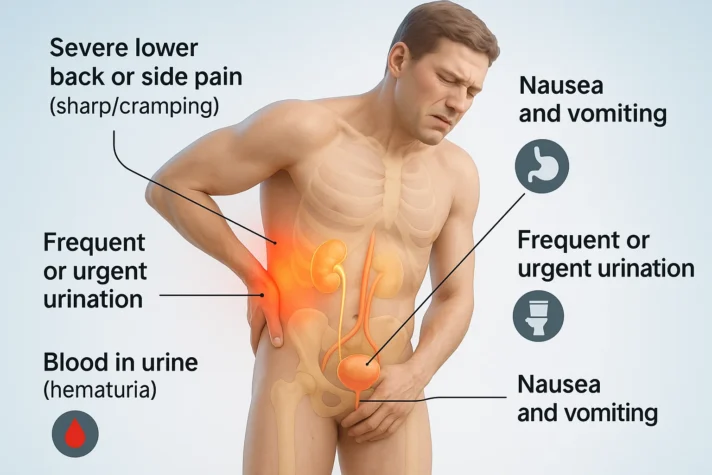 can kidney stones cause ed 