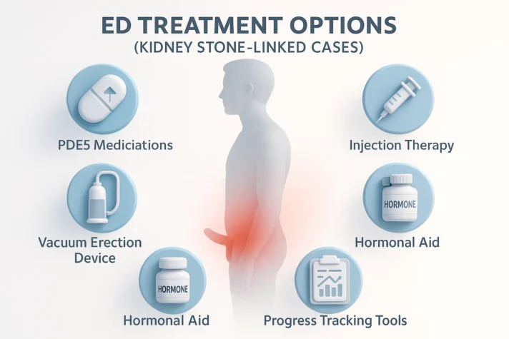 can kidney stones cause ed 