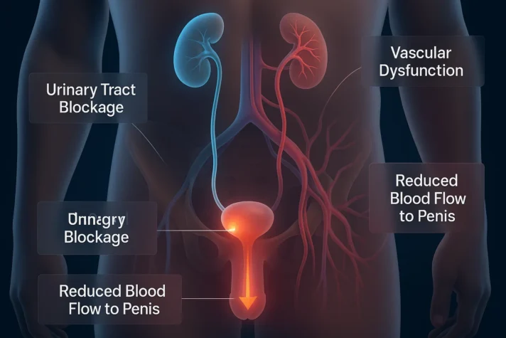 can kidney stones cause ed 
