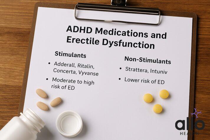 ADHD medication and erectile dysfunction