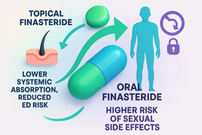 topical finasteride erectile dysfunction 