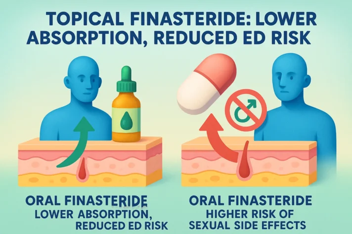topical finasteride erectile dysfunction 