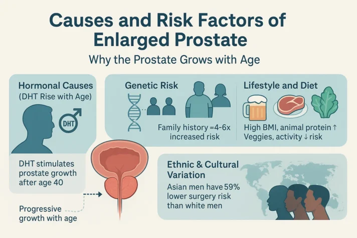 does an enlarged prostate affect a man sexually 
