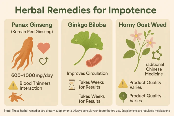 cures for impotence
