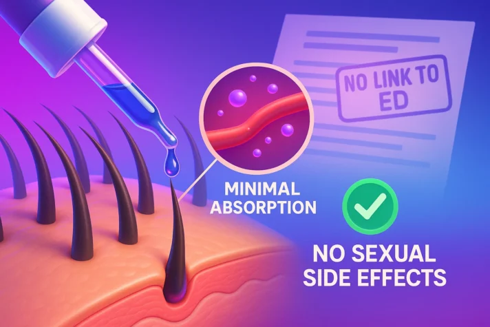 does topical minoxidil cause erectile dysfunction 