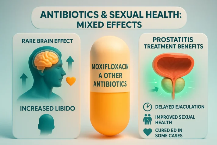 do antibiotics cause ed 