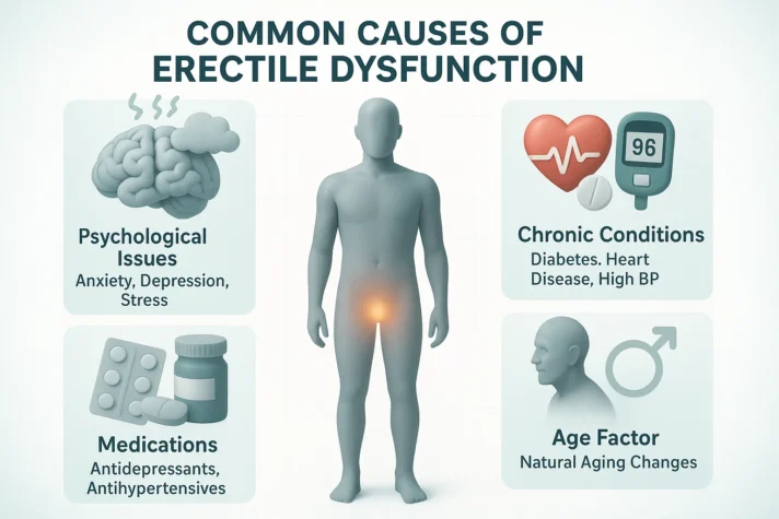 do antibiotics cause ed 