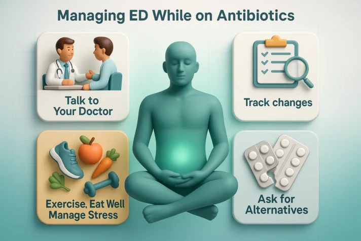 do antibiotics cause ed 