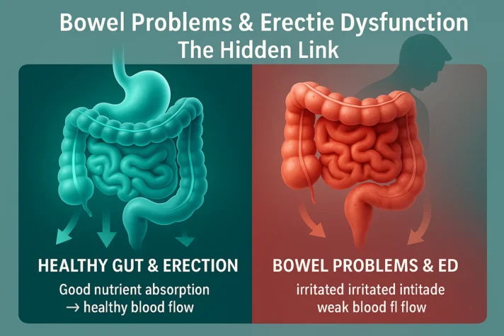 can bowel problems cause erectile dysfunction