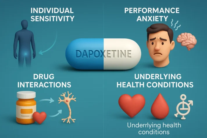 does dapoxetine cause erectile dysfunction 