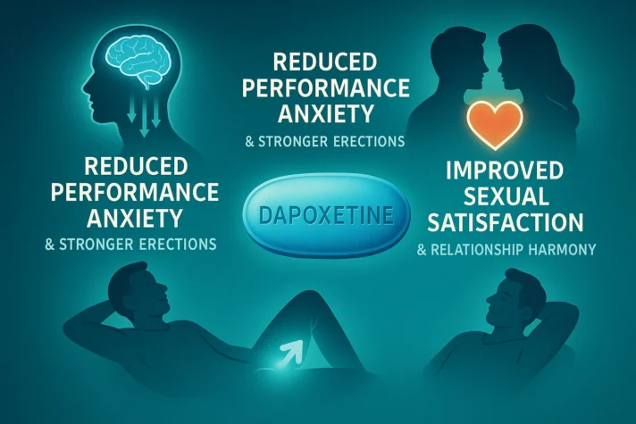 does dapoxetine cause erectile dysfunction 