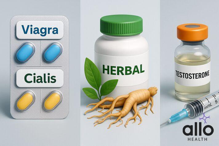 infographic teeno tarah ki sex tablets ko dilata hua - Prescription, Herbal aur Anya khas 
