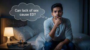 Featured Image | Can Less Sex Cause Erectile Dysfunction? Myth vs. Fact