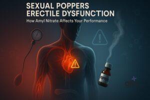 Featured Image | Sexual Poppers and Erectile Dysfunction: How Amyl Nitrate Affects Performance