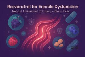 Featured Image | Resveratrol for Erectile Dysfunction: Natural Antioxidant to Enhance Blood Flow