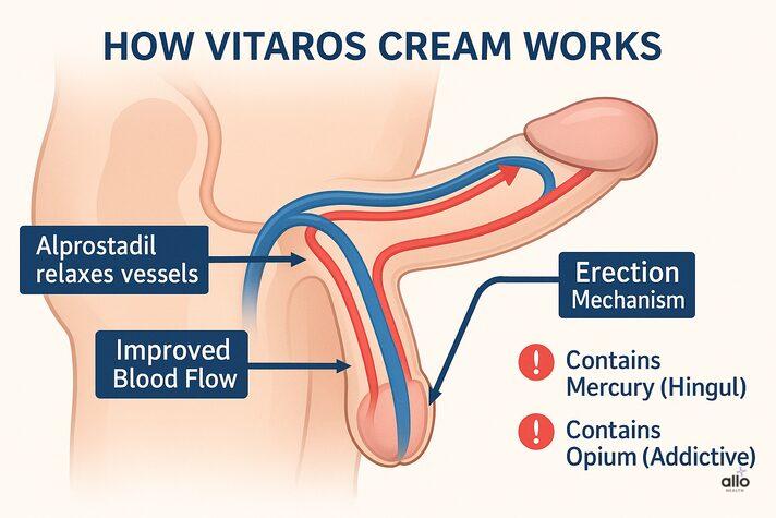 Vitaros Cream लगाने से पहले ये बातें ज़रूर जान लें 2 viyaros cream kaise kam karti hai