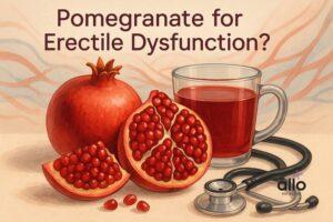 Featured Image | Pomegranate For Erectile Dysfunction: Benefits, Uses And Effects On Sexual Health