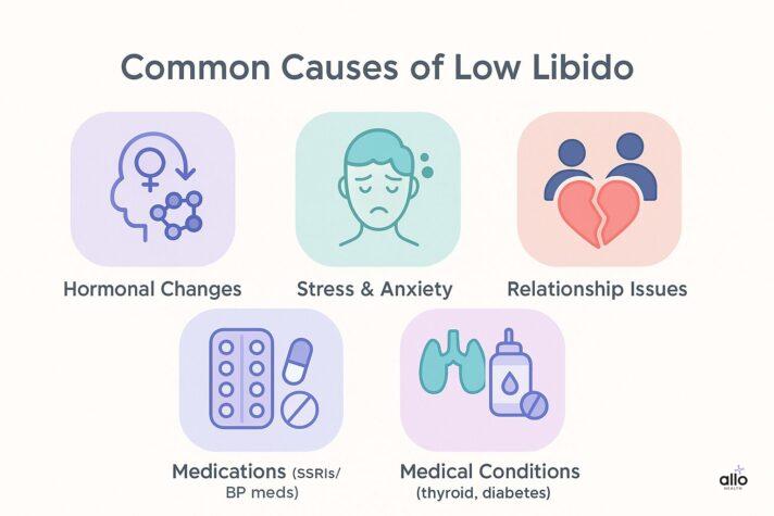 mahilaon me low libido ke karan