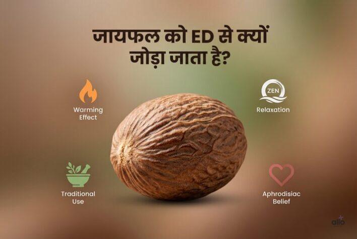 “Jaayphal ko erectile dysfunction se kyun joda jata hai”