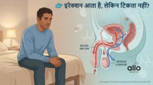 Featured Image | Venogenic Erectile Dysfunction: इरेक्शन आता है लेकिन टिकता क्यों नहीं? कारण, जांच और इलाज